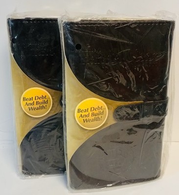 Lot of 2 Dave Ramsey Financial Peace Deluxe Executive Envelope Systems New MINT