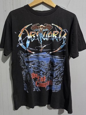 Obituary The End Complete 90s Remake Black T shirt Short Sleeve Vtg S-5XL