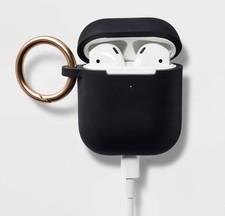 Apple AirPods Gen 1  2 - Heyday Earbud Case Cover Black  Wireless Charging