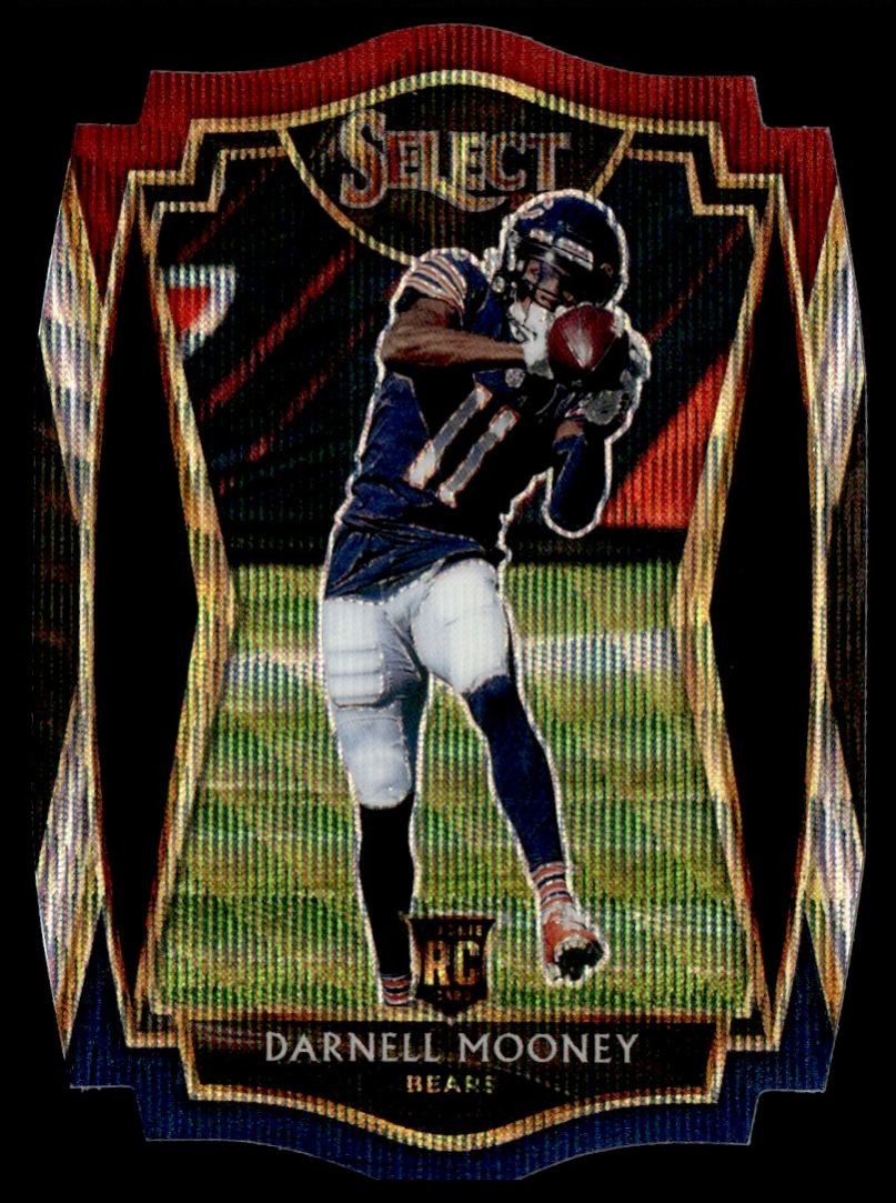 2020 Panini Select Tri-Color Die Cut Darnell Mooney RC #200