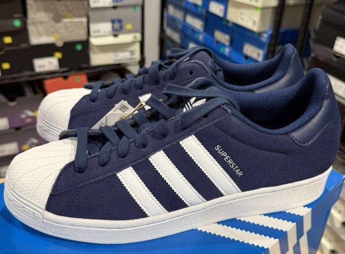 Adidas Originals Superstar Night Indigo Blue White Men's ID1461