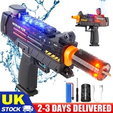 Electric Water Gun Ultimate Battle Blaster Motorized LED Water Pistol for Kids