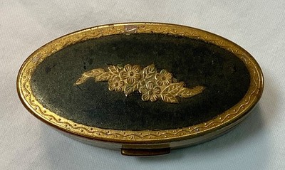 Vintage 1950s Gold Tone Max Factor Lipstick Holder Made in England