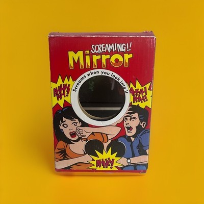 Gemmy Screaming Mirror in Box Tested Working Vintage Vtg Very Good Condition VGC