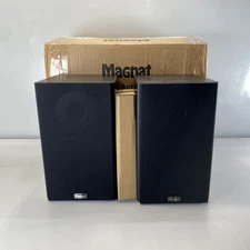 Magnat Monitor Active 2000 70W Two-Way Shelf Speaker Pair- Black