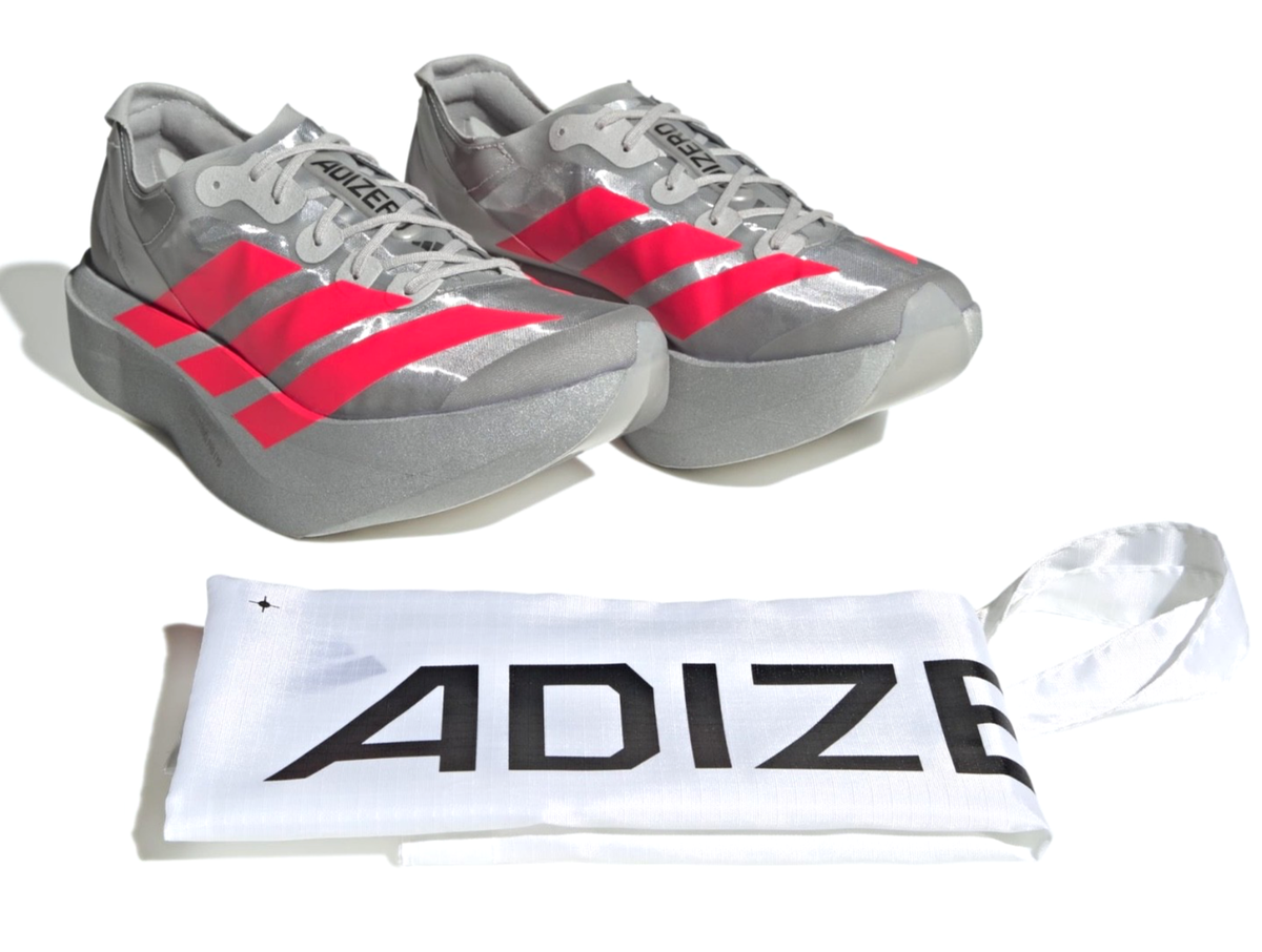 Size 10.5 - Adidas Adizero Adios Pro Evo 2 Silver Metallic Lucid