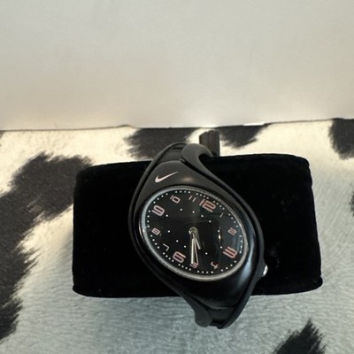 NIKE Triax Blaze Watch Women s Black Pink Dial 50M 924-WK007 New Battery 03/25