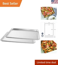 Naturals Extra-Large 21x15 Inch Baking Set - Chemical Free & Warp Resistant