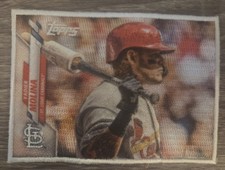 2020 Topps Update Series - Boxloader Patches Yadier Molina #BP-YM (MEM)