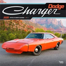 Browntrout Dodge Charger OFFICIAL 2026 12 x 12 Wall Calendar w