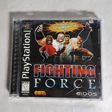 Fighting Force (PS1) PlayStation 1 - Complete w/ Manual & Registration Card 🔥🔥