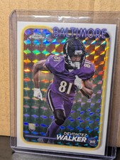 2024 Topps Chrome - Devontez Walker #287 White Geometric Refractor (RC) 13/15