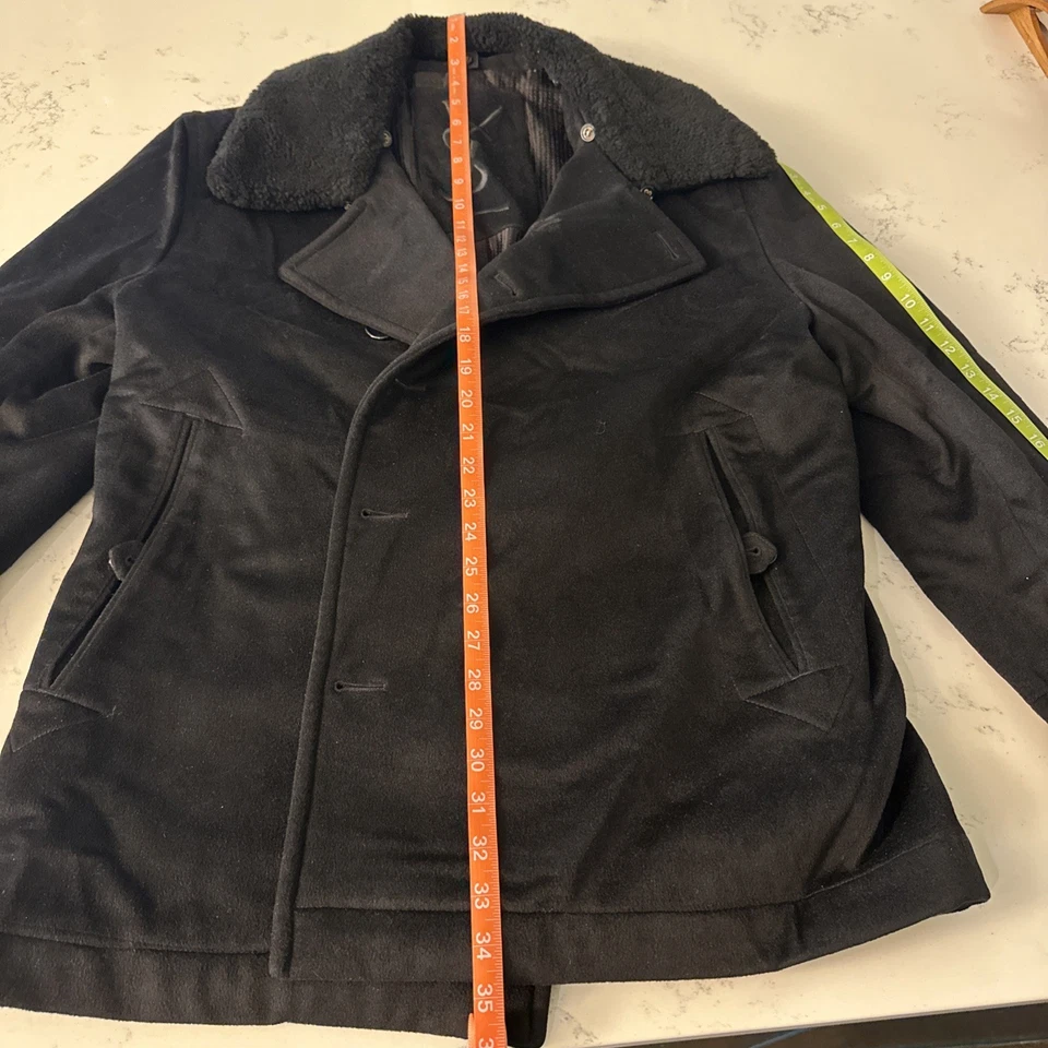 Yves Saint Laurent Paris Men’s Peacoat Jacket - Image 4 of 4