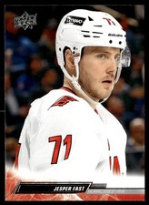2022-23 Upper Deck Jesper Fast Carolina Hurricanes #34