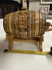 Vintage Soviet Russian Ukrainian Crimea Yalta Massandra Wine Cask Wooden Barrel