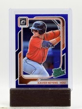 2026 Panini Donruss Baseball Xavier Neyens Blue Glitter 4/6 - Houston Astros