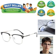 Blue Light Blocking Glasses for Men Anti-Fatigue Computer Monitor Gaming Glas...