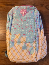New NWT Baseball Lifestyle 101 Ice Cream Backpack Cotton Candy BL101