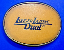 Longer Lasting Dual Embossed On Vintage Leather Brass Tone El Cid Belt Buckle
