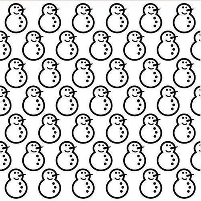 Nellie's Choice Prägefolder Hintergrund Schneemann 15 X 15 Cm 1Pz