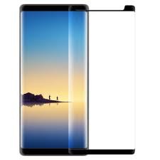 ''GSA Full Glue Curved Tempered Glass - Black Border for Galaxy S8 Plus''