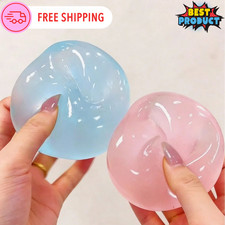 Squishy Stress Relief Ball for Adults Kids Fidget Squeeze Sensory Toy Groovy New