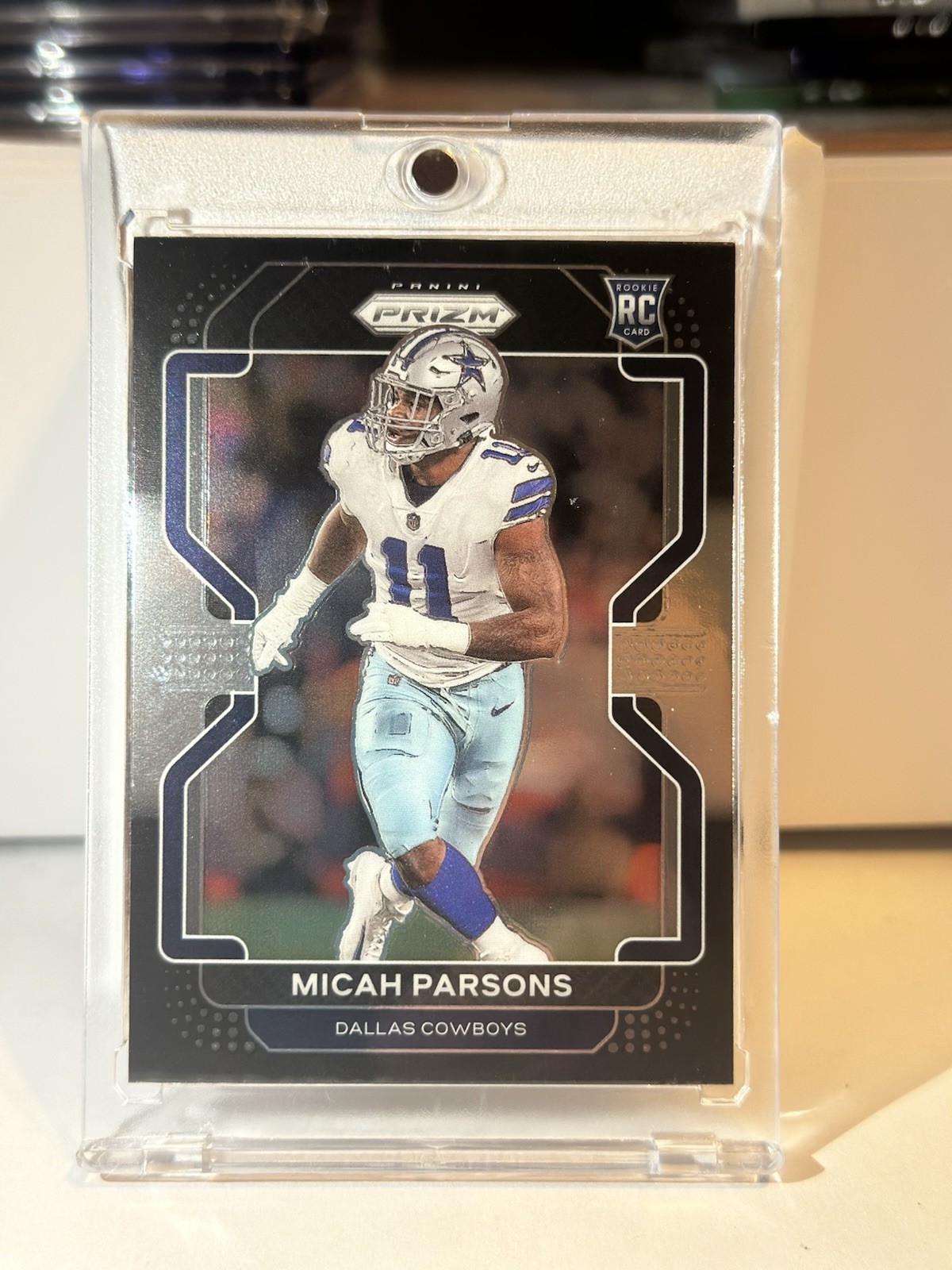 Micah Parsons Panini Chronicles Prizm Black #PB19 Silver