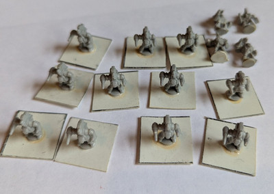 Warhammer Epic 40k Imperial Guard Plastic Imperial Robot Lot of 15 GW