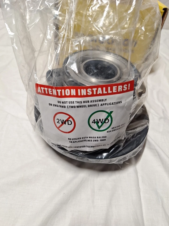 Cojinete de rueda delantera 4x4 y cubo Precision 515024 para Chevy K1500 K2500 Tahoe GMC Foto 3 de 4