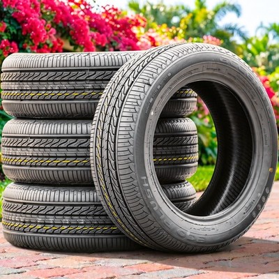 4 Accelera Eco Plush 195/65R15 91H All Season Tires 45k Mi Warranty UTQG 400AA