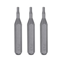 "3 StüCk H1.3 Sechskant-Schraubendreher-Bit 5/32\" Schaft 28Mm LäNge Magnetisch"
