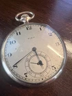 Vintage Elgin Watch Co. Pocket Watch Model 384 17 Jewel Size 12S Hinged case