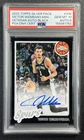 VICTOR WEMBANYAMA PSA 10 2025 TOPPS CHROME 1980-81 AUTO BLACK REFRACTOR 6/10