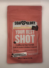 Soap & Glory Your Best Shot: Coffee & Oat Scrub with Almond & Vanilla Scent 180g