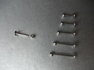 1x Lip Tragus Bar Chose Bar 6mm 8mm 10mm 12mm 14mm Surgical Steel 1 2mm Or 1 6mm Ebay