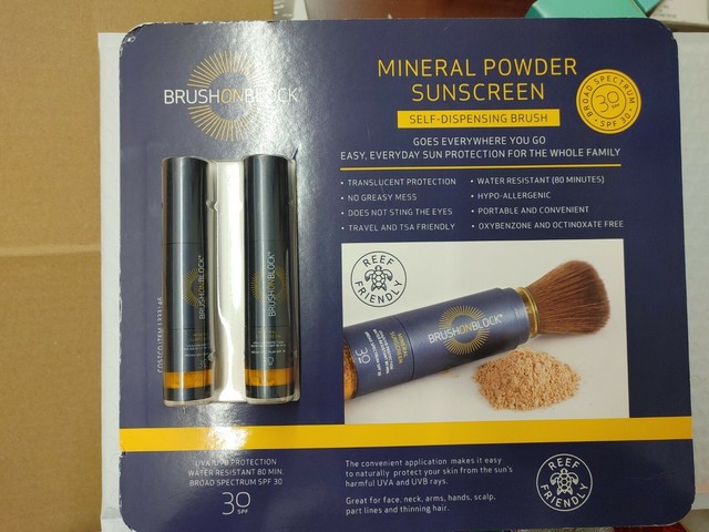 brush on block powder sunscreen