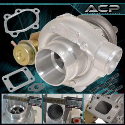 For SR20 CA18DET Disco Potato GT25 Turbo Charger T25 Inlet w/ Internal Wastegate