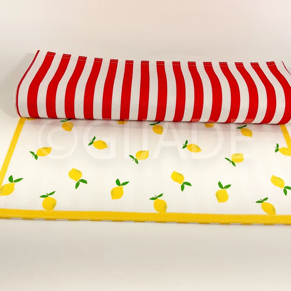 Reversible 4pc 13" x 19" Placemats New - Image 4 of 4