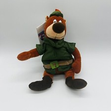 Disney Store Plush Robin Hood LITTLE JOHN 8" Bear Mini Bean Bag