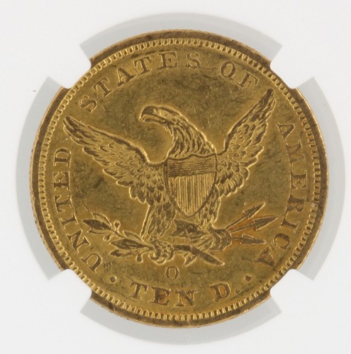 1847-O Liberty Gold Eagle NGC AU53 $10 New Orleans Minted "Granite Lady Hoard" - Picture 4 of 4