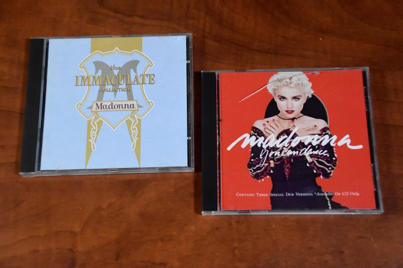 Madonna 2 CD Lot: The Immaculate Collection / You Can Dance
