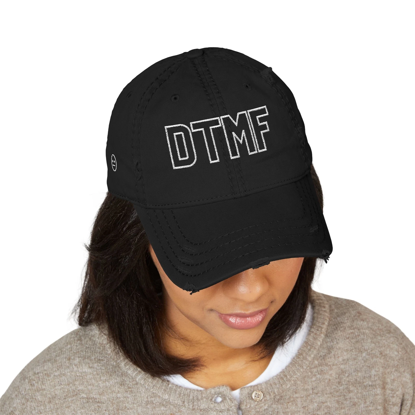 Distressed DTMF Benito Washed Vintage Baseball Cap