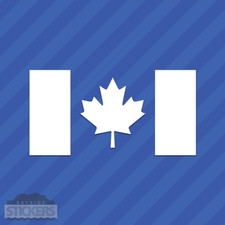 Canadian Flag Maple Leaf Vinyl Decal Sticker Canada