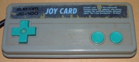 JC-100 Joy Card MSX MSX2 Control pad Consolde Controller Japan Elecom Video game