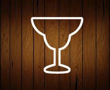 Margarita Glass Cookie Cutter - 3D Printed Food Safe PLA Plastic