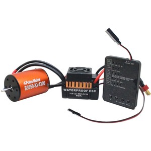 Waterproof 3650 4300KV Brushless Motor w/ 60A ESC Combo Set for 1/10 RC Car W9M5 | eBay