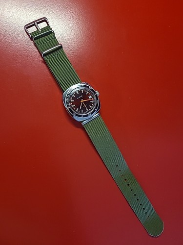 Très belle montre de plongée homme KIPLE Automatic acier chrome Fonctionne - Imagen 5 de 9