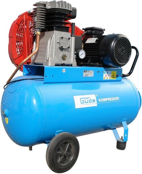 GüDe Druckluft-Kompressor 635/10/90 Pro 400 V 3 Kw Luftdruck 10 Bar öLgeschmiert-image