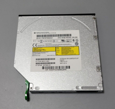HP OEM Mini SATA DVD Writer Model SN-208 460510-800/657958-001