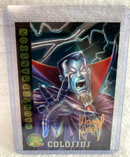1995 Fleer Ultra X-Men Colossus as Count Vampire Card Adam Kubert Excellent !